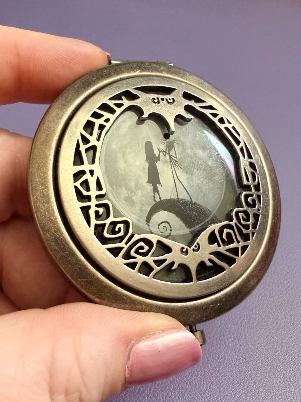 Disney Nightmare Before Christmas Tim Burton Compact Mirror from Torrid